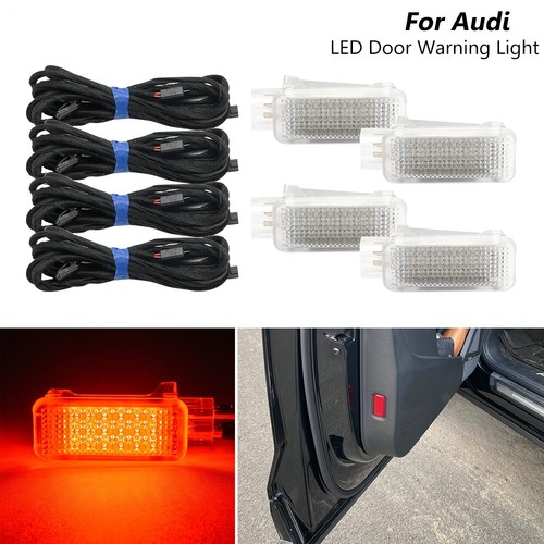 Rot led türwarnleuchte - 4x,