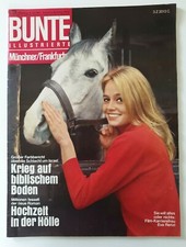 ☆Bunte Illustrierte☆ 28 vom 5.7.1967 ~ Eva Renzi / Burda Kunstpreis Verleihung 