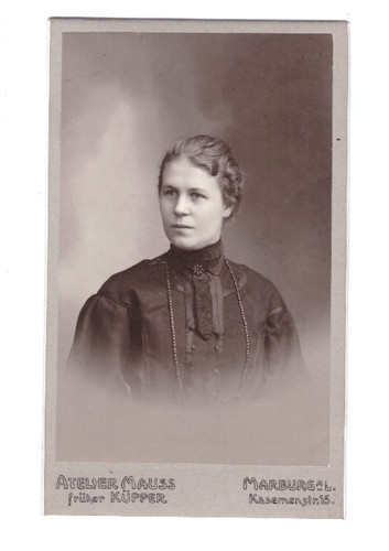 Schönes cdv foto 1900 - schönes, um
