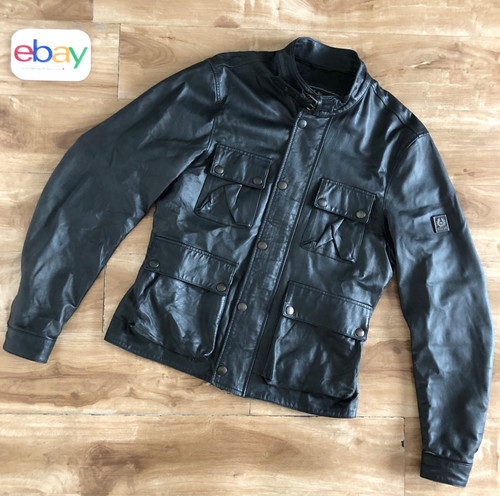 Belstaff brad lambskin jacket - belstaff,