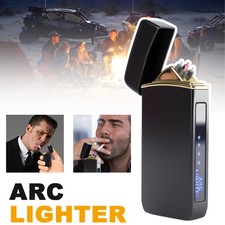 Elektro Feuerzeug Elektronisches Sturmfeuerzeug Lichtbogen Arc Lighters USB