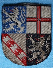 Ärmelabzeichen deutsche Polizei alt - Landespolizei Saarland, lesen, selten