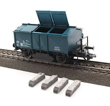 Märklin H0 46049 Schienenreinigungswagen mit Polierfilzen Schienenreinigung NEU 