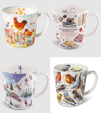 1 Kaffeebecher Bücherwurm Ski Huhn Wintervögel Kaffeetasse Tassen Henkelbecher