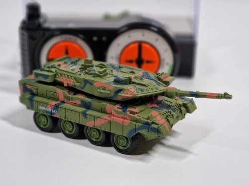Mini panzer leopard 2a7 - rc,