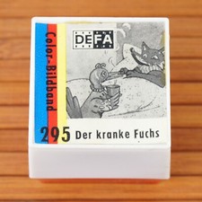 DEFA COLOR BILDBAND Diafilm Rolllfilm Nr. 295 DER KRANKE FUCHS Pouva Magica