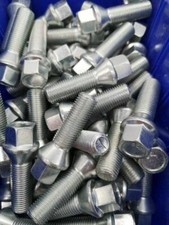 10 x Radschrauben Radbolzen M12x1,5x45mm Kegelbund 60° SW17 Alufelgen SR457  VW