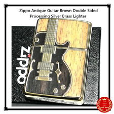 Zippo Antique Guitar Brown