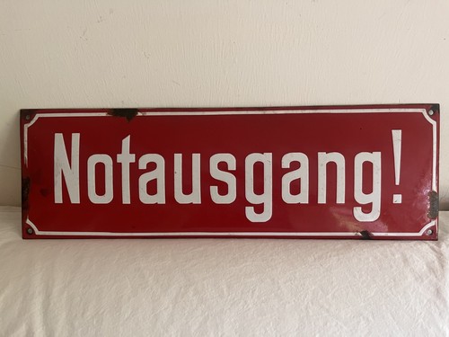 Notausgang emailschild - notausgang!,