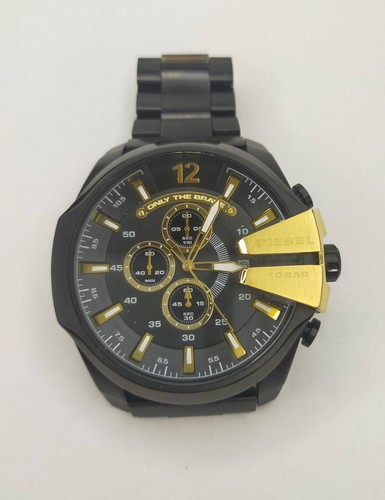Diesel mega chief dz4338 black - diesel,