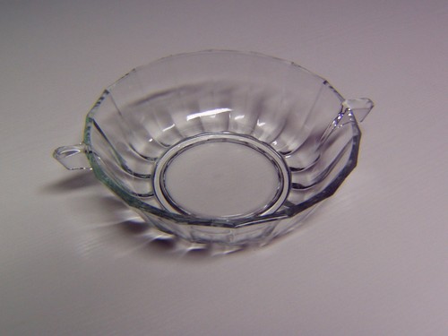 Antike glas schale - glas,