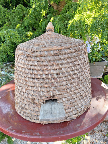 Alter antiker bienenkorb - antiker,