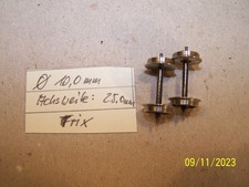 Trix International 2x Achsen Durchmesser: 10,0 mm, Achsweite: 25,0 mm