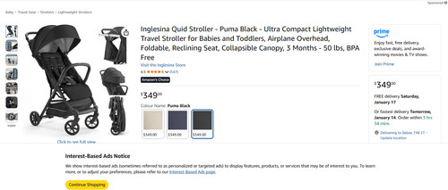 Inglesina quid stroller - inglesina,