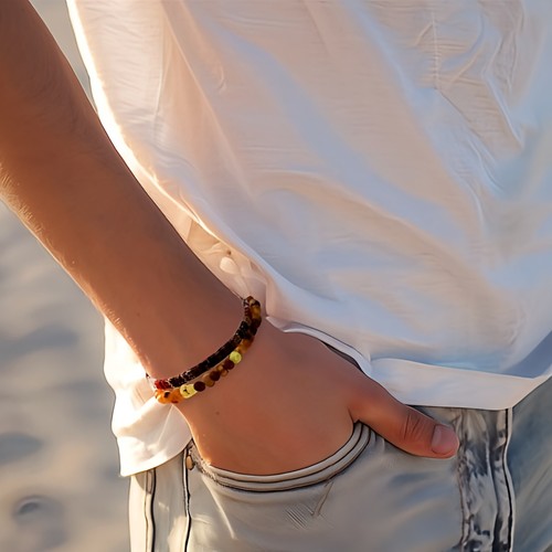 Bernsteinarmband 100 natur - 100%,