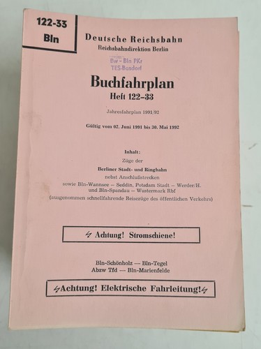 Buchfahrplan heft 122 - heft, 122-33
