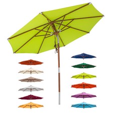 anndora® Sonnenschirm Gartenschirm Knickgelenk ø 3 m UV-Schutz Winddach Garten