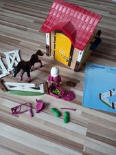 Playmobil Country Set 6934 Pferdebox mit Auslauf "Ebony", mit OVP
