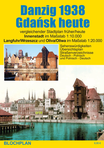 Stadtplan danzig 1938 gdansk - danzig, 1938/gdansk