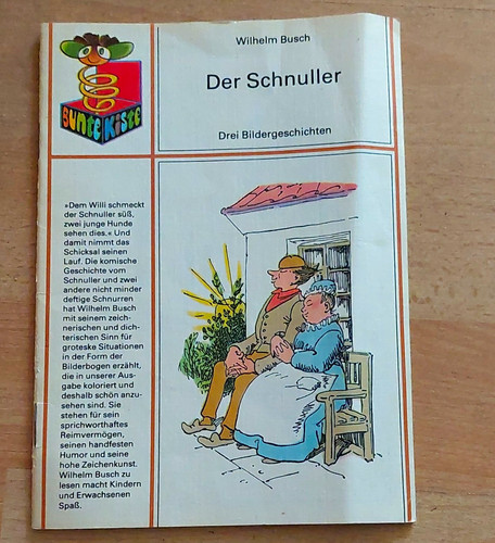 Wilhelm busch der schnuller - wilhelm,