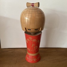 Japanische KOKESHI-Puppe -Vintage h=24cm