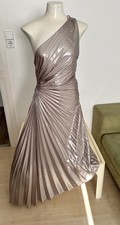 Asymmetrisches Plisseekleid