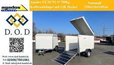 Pkw Anhänger 750kg mit Deckel