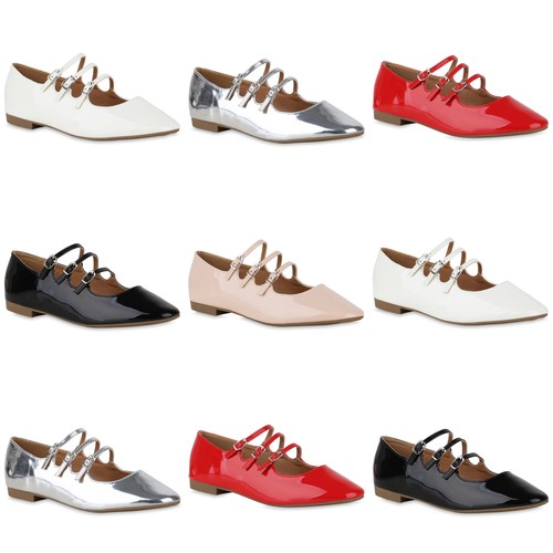 Damen riemchenballerinas - damen,
