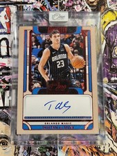 2024-25 Panini One Tristan Da Silva RC On Card Auto Numb/25 Orlando Magic