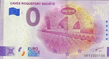 SCHEIN 0 EURO CAVES ROQUEFORT GESELLSCHAFT FRANKREICH 2022 NUMMER 100