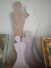 Dekofiguren we are Family DIY aus Holz