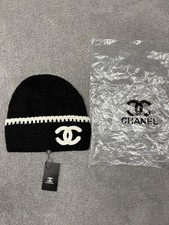 Chanel Mütze Schwarz