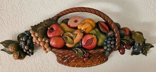 Obstkorb handgeschnitzt - obstkorb, xl