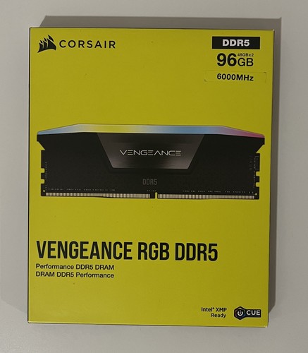 Corsair vengeance rgb ddr5 ram - corsair,
