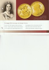 DER LETZTE HALB-SOVEREIGN VON KÖNIGIN VICTORIA