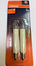 2 x OSRAM CHRISTMAS CANDLES