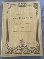 Realienbuch Nr. 1  aus 1908