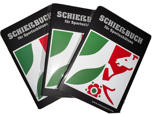 Schießbuch für - 3x,