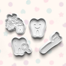 Zahn Zahnmedizin Motiv Fondant