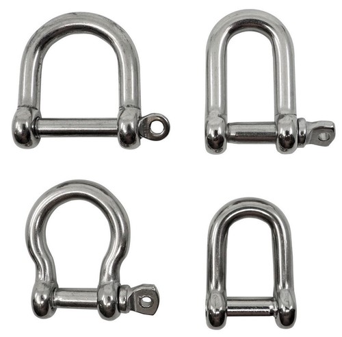 Edelstahl schäkel gerade - schäkel,