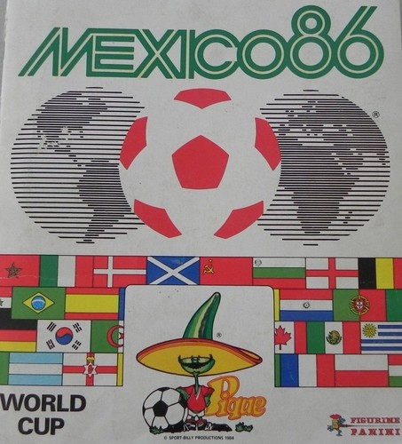 Panini mexico86 sticker - panini,