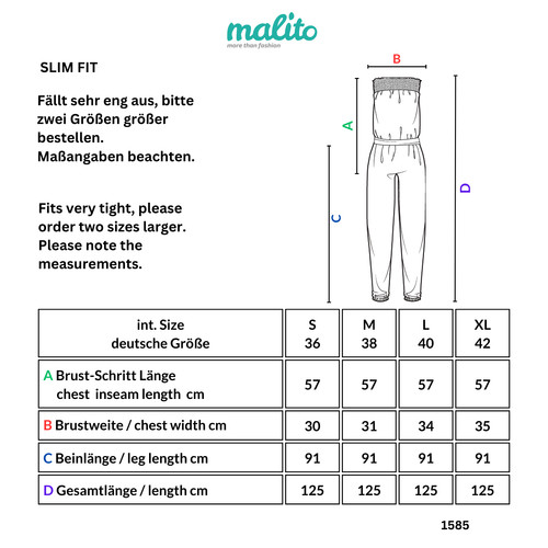 Damen jumpsuit lang - damen, hosenanzug