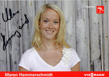 Autogramm - Maren Hammerschmidt (Biathlon)