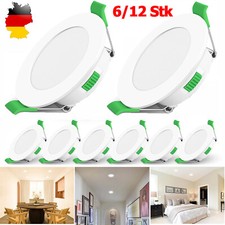 6/12x LED EinbauStrahler 4/5W