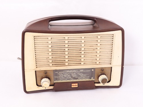 Vintage stella bakelit radio - vintage,