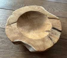 Deko Schale Teakholz