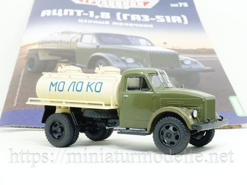 Gaz a milchtankwagen - 1:43,