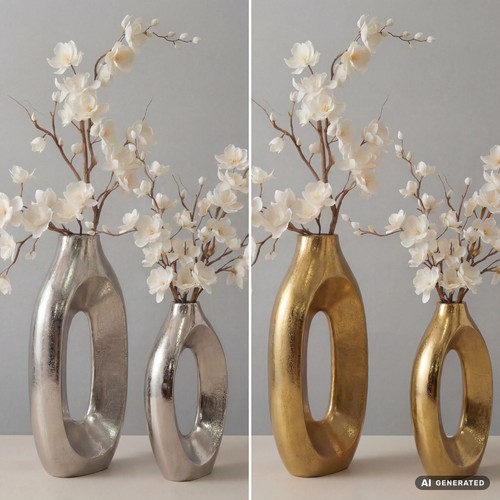 Vase 2er set - set, blumenvase