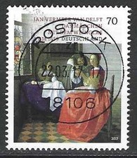 Bund BRD Mi. 3274 aus 2017 ORTSVOLLSTEMPEL Rostock / Jan Vermeer van Delft