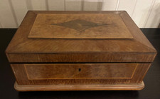 Alte Furnier Schmuck Holz